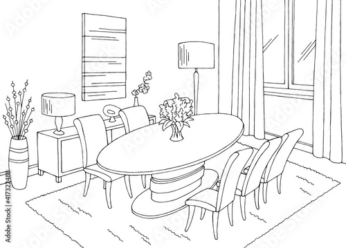 Dining Room Drawing Images  Free Download on Freepik