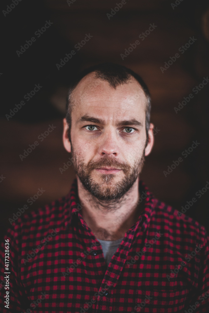 Portrait of man Portrait of man