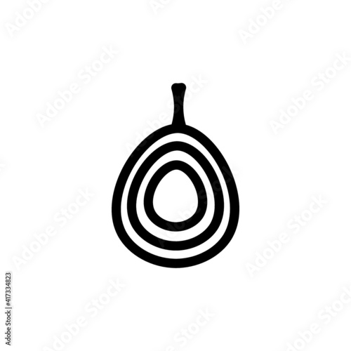 illustration of a vegetables icon