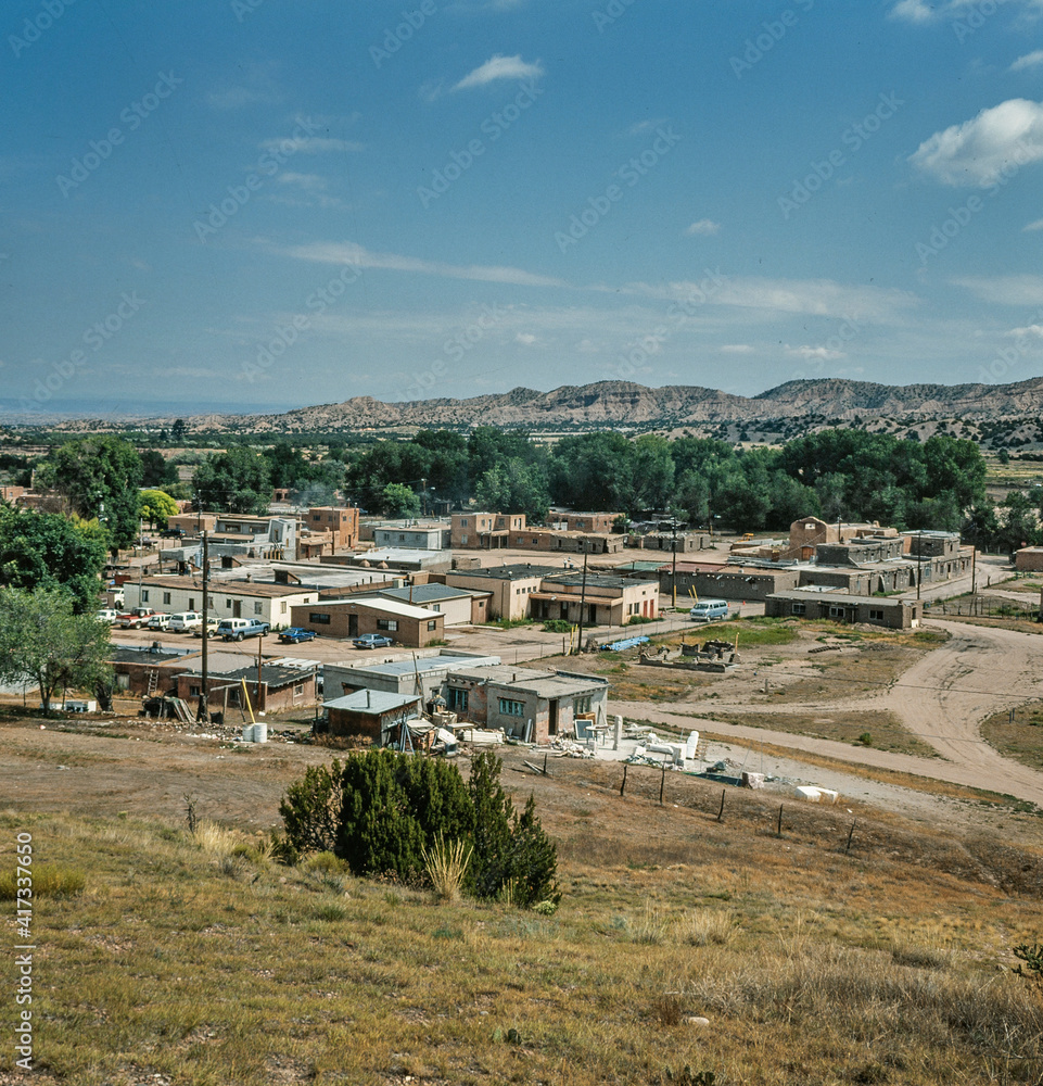 Tesuque Pueblo indian community Santa Fe County, New Mexico, United States. Indian culture