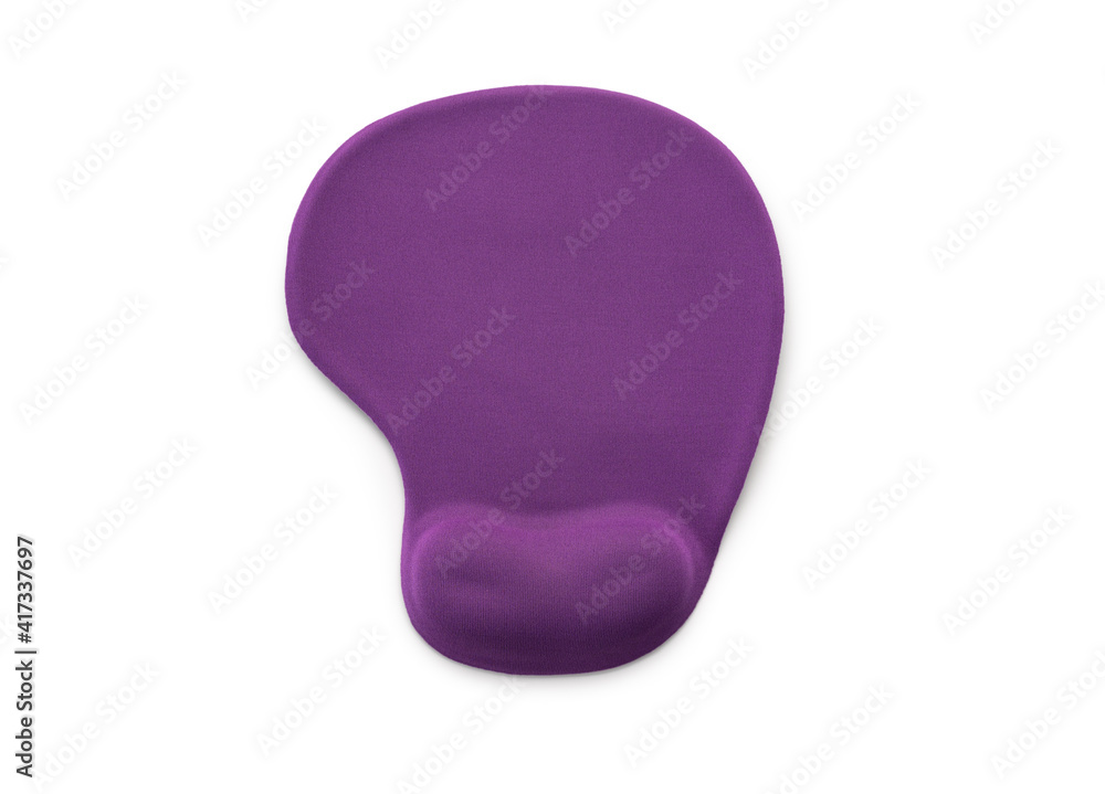 soft violet mouse pad on white background soft violet mouse pad on white background