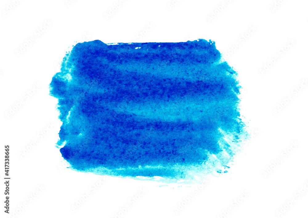 Blue abstract background in watercolor style Blue abstract background in watercolor style