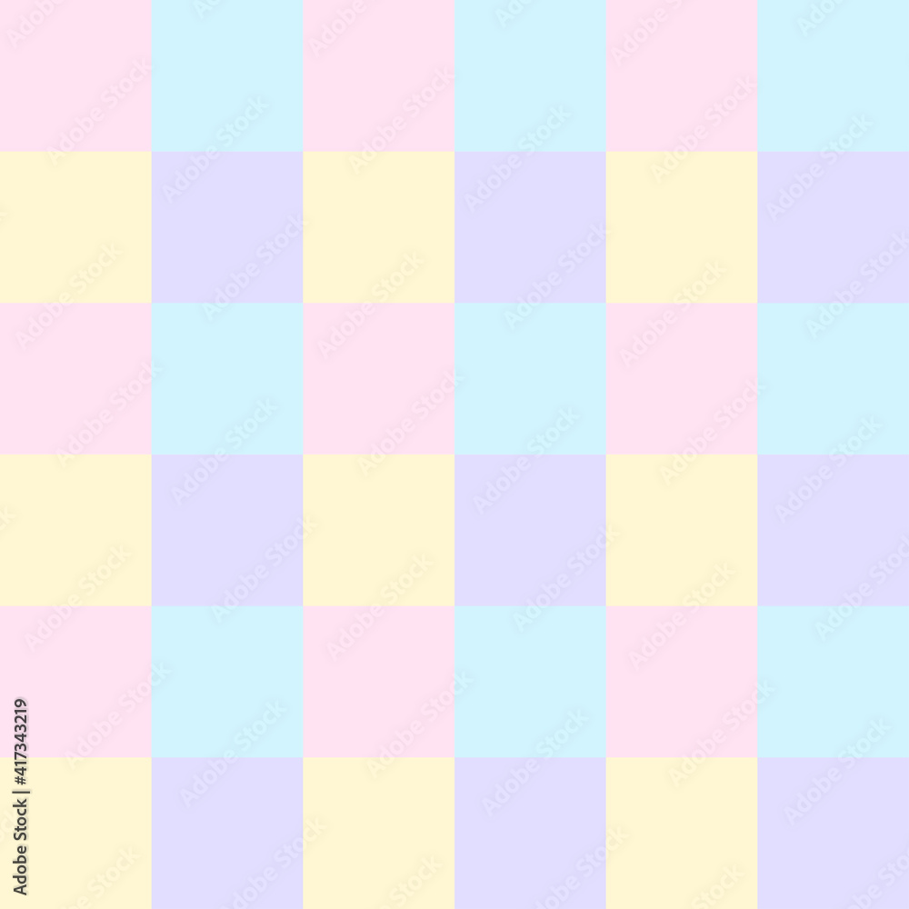Seamless multicolored pattern. Texture. Abstract geometric wallpaper of the surface. Pastel light colors. Decorative pattern for print or fabric