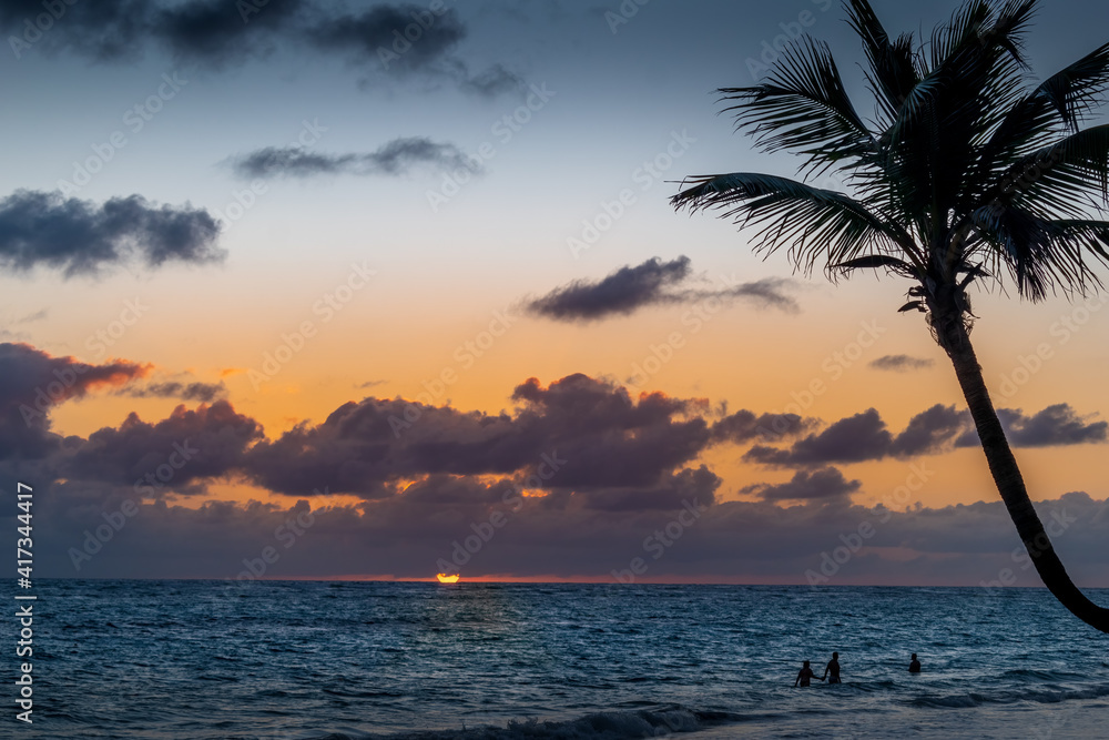 Caribbean Sunrise in the Dominican Republic