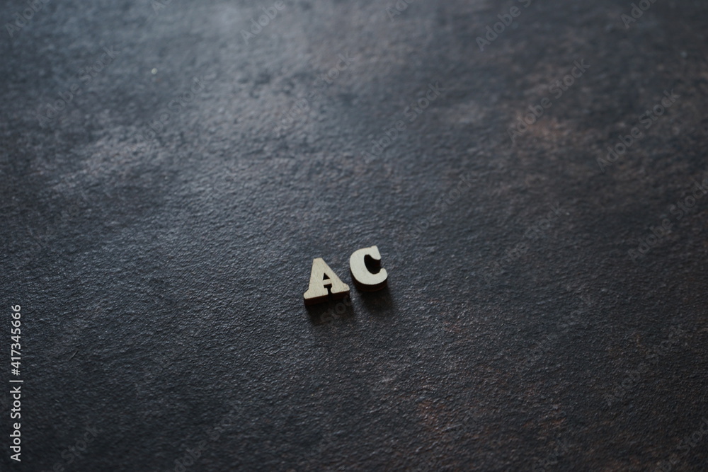 initial name of the letter AC initial name of the letter AC