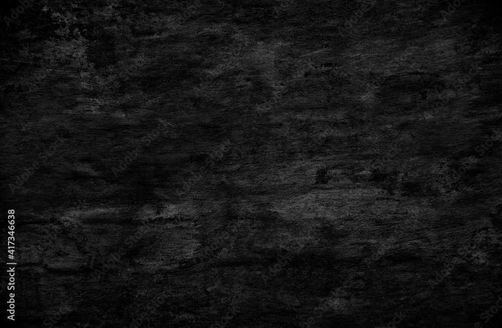 Grunge black wall texture background
