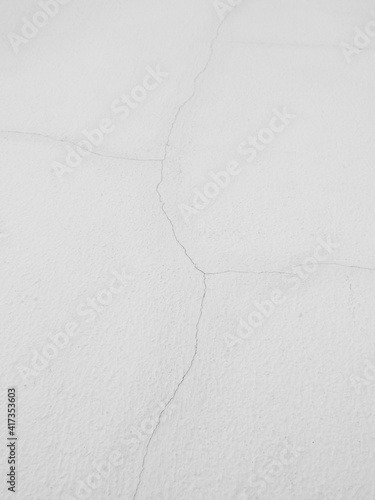 Wallpaper Mural crack white wall texture background Torontodigital.ca