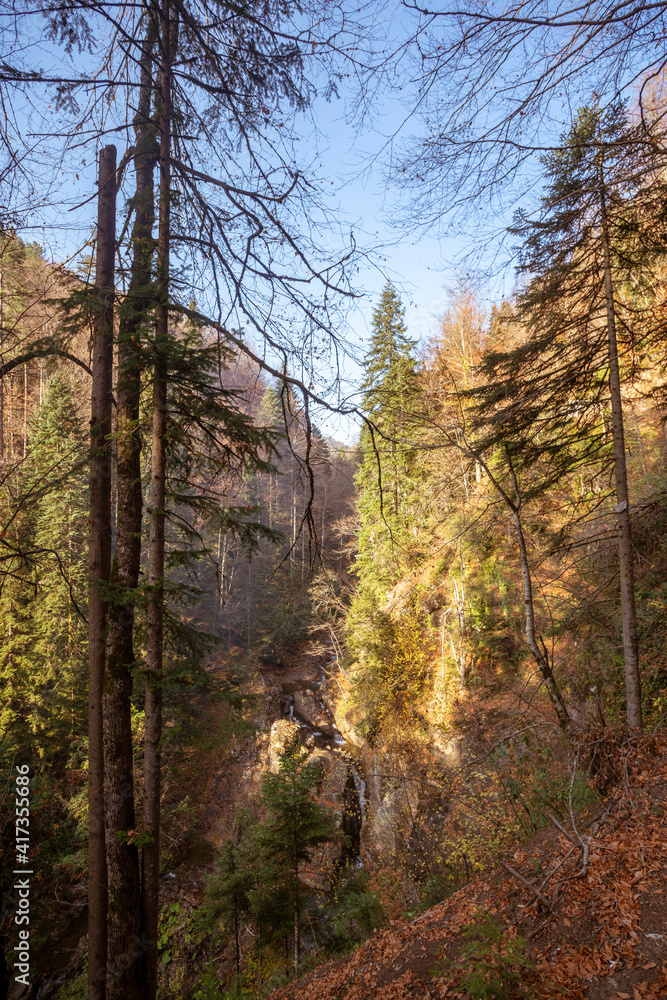 Western Black Sea plateaus and autumn colors Western Black Sea plateaus and autumn colors