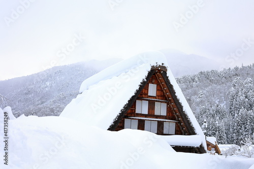 白川郷　岐阜　日本