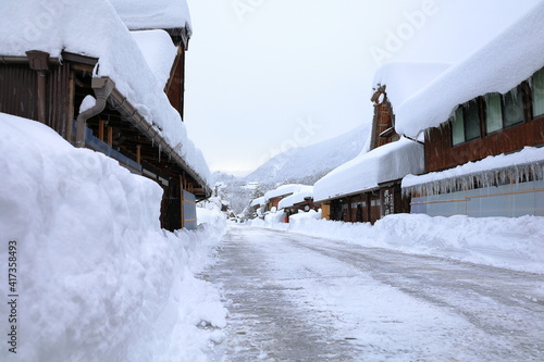 白川郷　岐阜　日本
