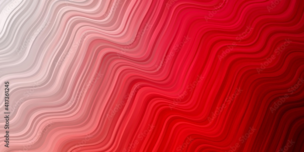 Light Red vector backdrop with bent lines. Light Red vector backdrop with bent lines.