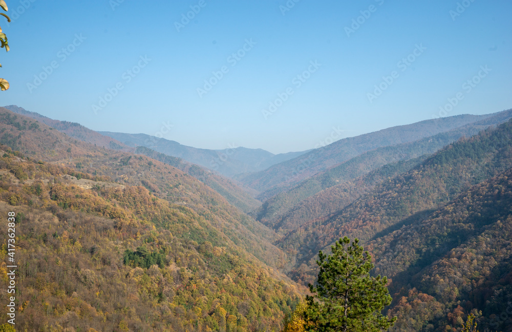 Western Black Sea plateaus and autumn colors
