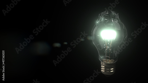 Exploding Light Bulb