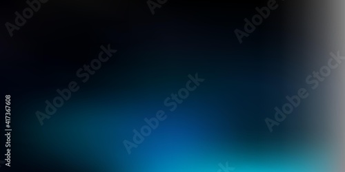 Dark blue vector gradient blur texture.