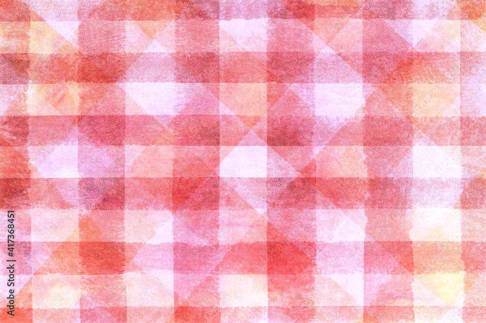 Abstract checkered watercolor painted background. Abstract checkered watercolor painted background.