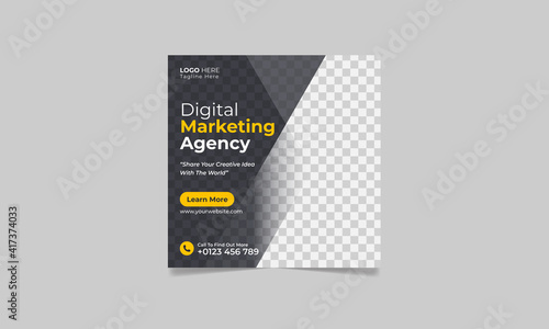 Digital business marketing agency social media post
