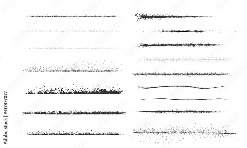 Set of artistic pen brushes.Doodles, ink brushes.Set of vector grunge brushes. Collection of strokes of markers. Set of wavy horizontal lines Set of artistic pen brushes.Doodles, ink brushes.Set of vector grunge brushes. Collection of strokes of markers. Set of wavy horizontal lines