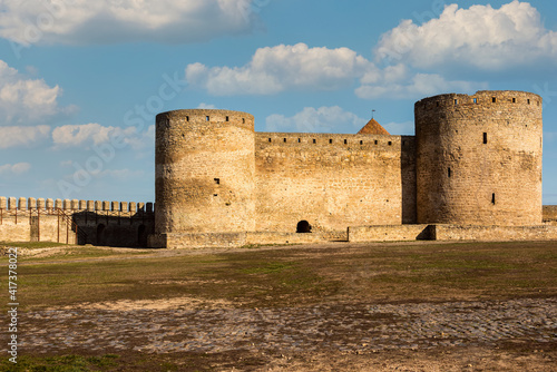 Medieval fortress in Akkerman city. Akkerman fortress is a historical and architectural monument build in time of Golden Horde in 13 century. Historical heritage from ottoman empire. 