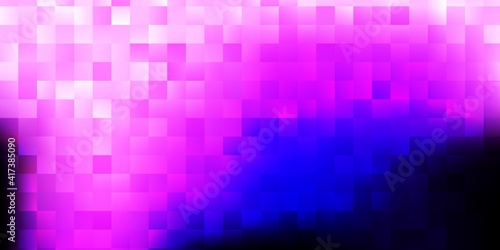 Dark purple, pink vector template with abstract forms.