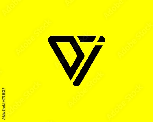 i oi io letter logo design vector template