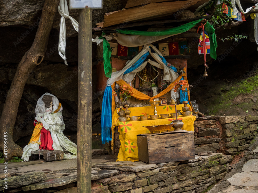 Fototapeta premium Bhutan tourism, Tigers Nest