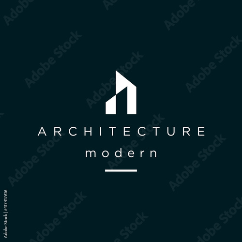 architecture building logo design premium
