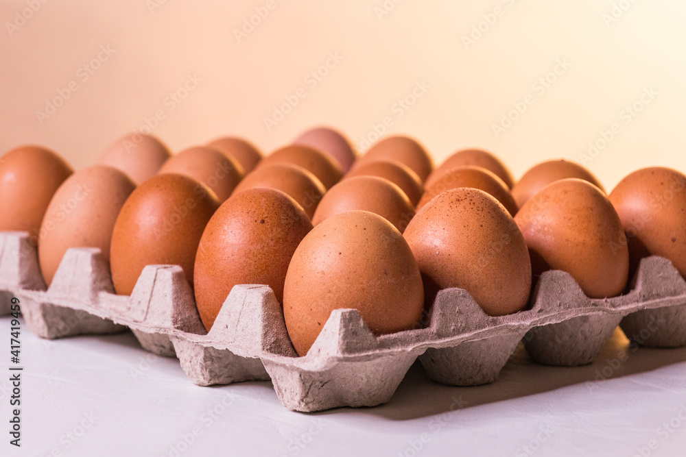 Easter eggs straight from the hen, natural Easter eggs straight from the hen, natural
