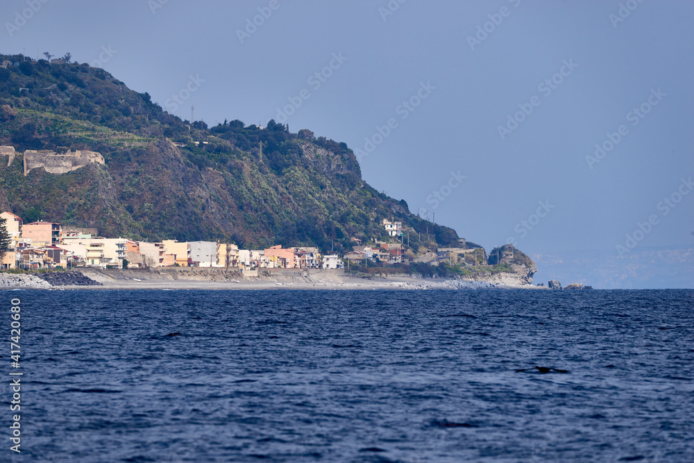 The towns of Itala and Itala Marina in the Province of Messina on the shores of the Ionian Sea