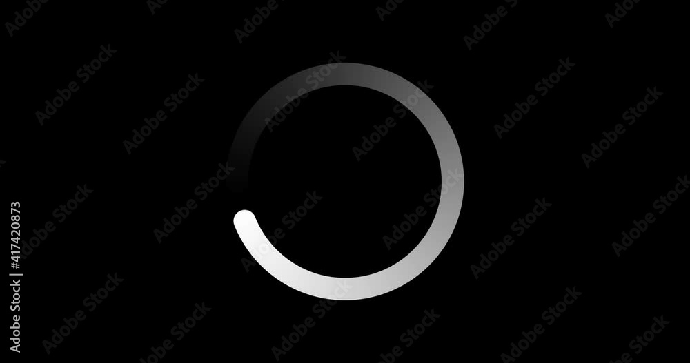 Circle Loading icon loop out animation 4K Circle Loading icon loop out animation 4K