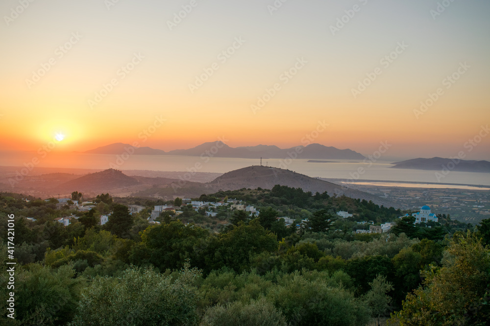 Sunset over the island
Kos Island, Greece