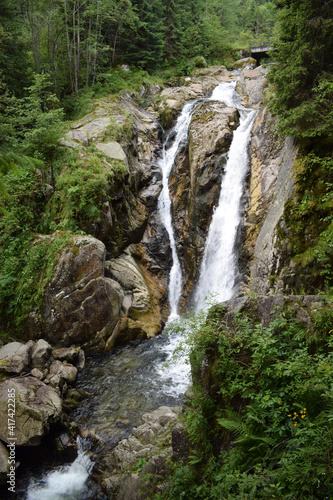 Lolaia Waterfall Hunedoara County, Romania © Teoderascu