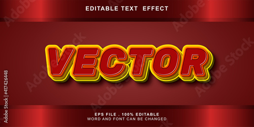 crystal text effect editable