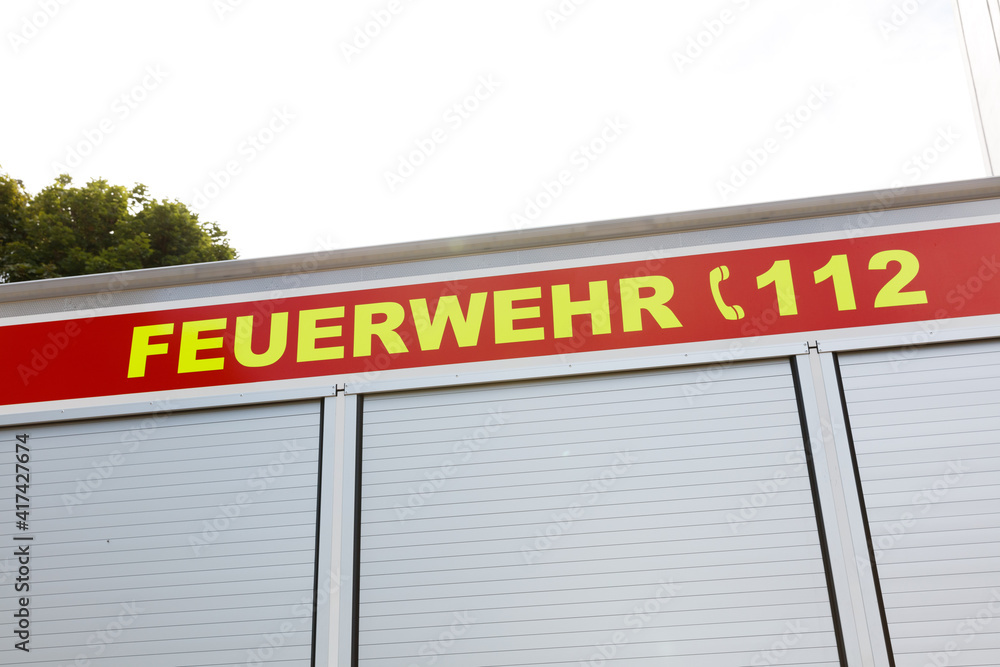Symbolbild Feuerwehr 112