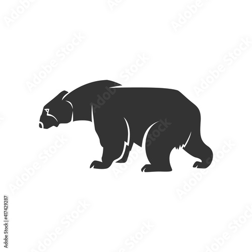 Vector illustration of bear.