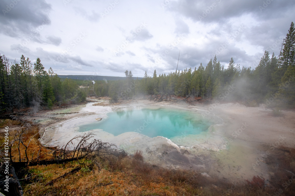 Yellowstone Hot Spring Yellowstone Hot Spring