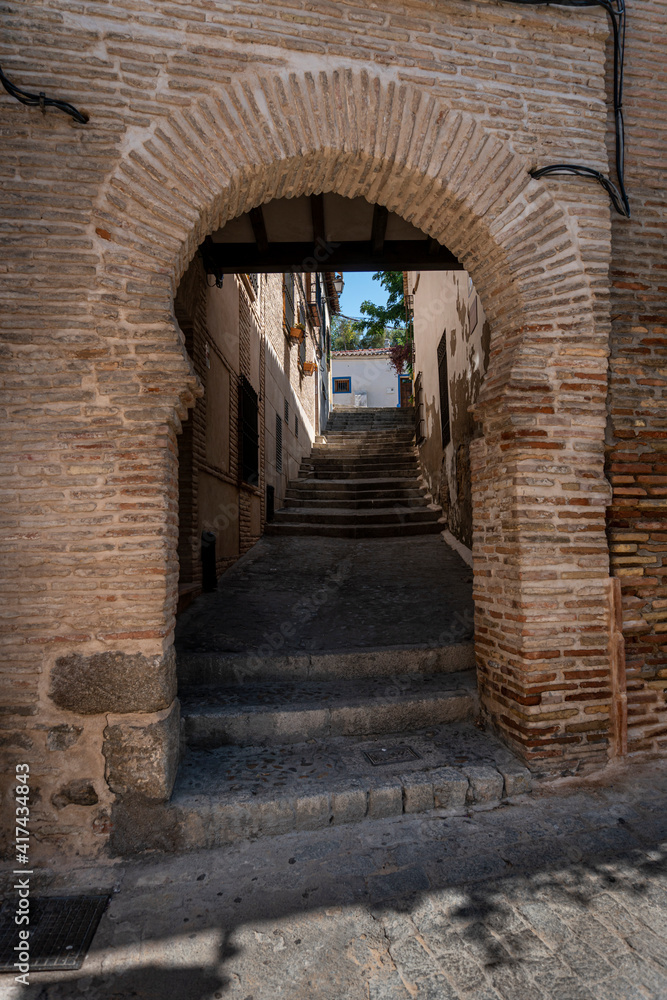 Arched Gateway, Toledo, Spain