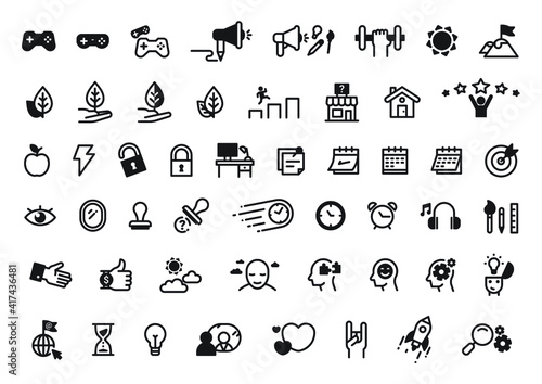 Versatile package of creative icons  photo
