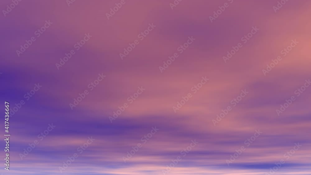 Cloud FX0606: Sunsetting clouds 3D animation (Loop). Cloud FX0606: Sunsetting clouds 3D animation (Loop).
