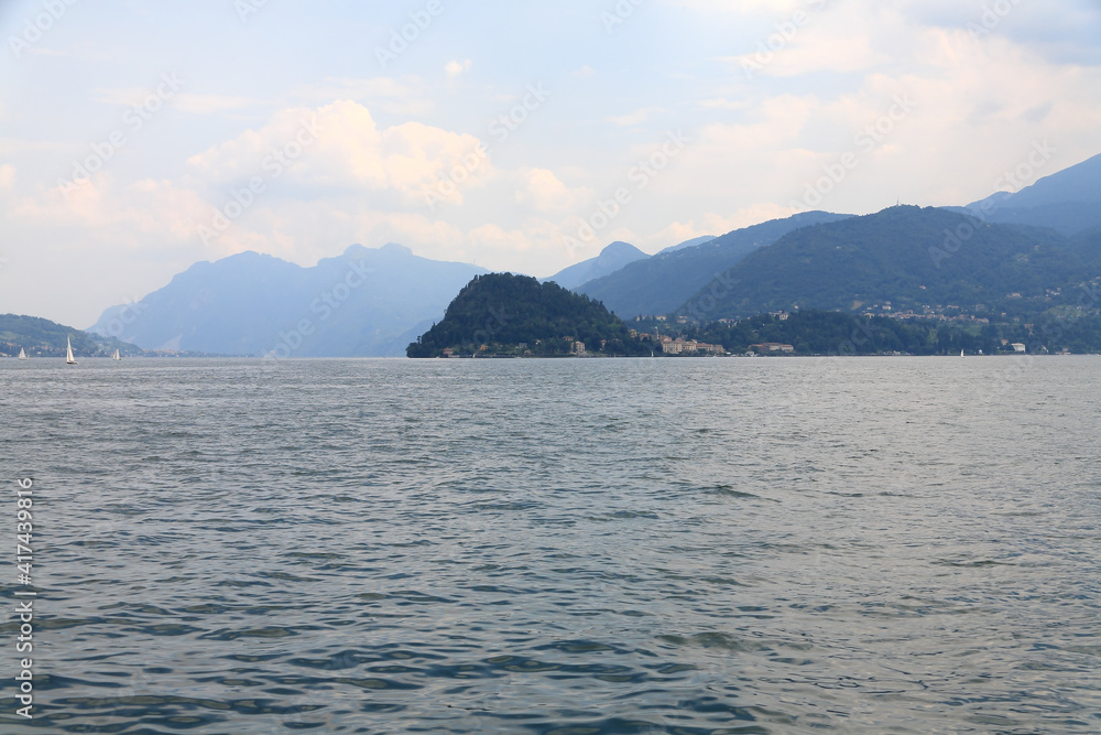 Lake Como near Belaggio in Italy