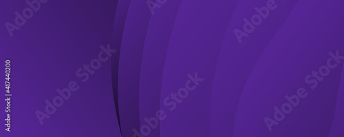 Dark violet background for wide banner with wave shapes. background illustration with moderate violet, dark orchid and very dark blue color and space for text or image. can be used as header or banner