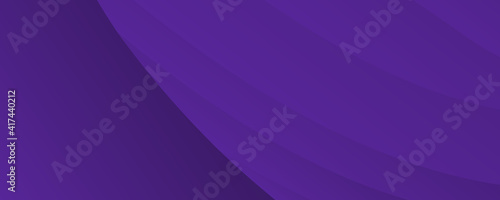 Dark violet background for wide banner with wave shapes. background illustration with moderate violet, dark orchid and very dark blue color and space for text or image. can be used as header or banner