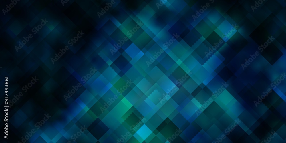 Dark BLUE vector pattern in square style. Dark BLUE vector pattern in square style.