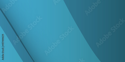 Green turquoise and Blue background vector overlap layer on dark space for background design. Abstract geometric banner. Teal mint landing page. Blurred turquoise blue green water background.