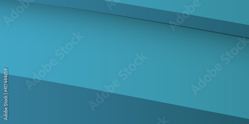 Green turquoise and Blue background vector overlap layer on dark space for background design. Abstract geometric banner. Teal mint landing page. Blurred turquoise blue green water background.