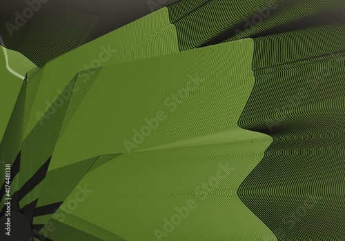 Fondo de fusión en tonos verdes y negro