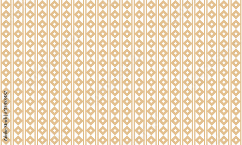 和柄　釘抜繋ぎ　シームレスパターン　背景素材　金色
