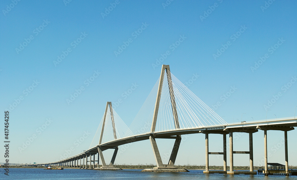 Obraz premium Arthur Ravenel Jr. Bridge