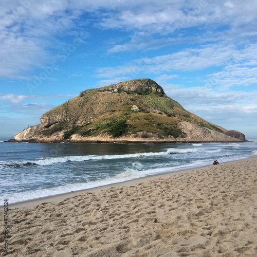 Recreio beach near Barra da Tijuca and Grumari, Rio de Janeiro, Brazil photo