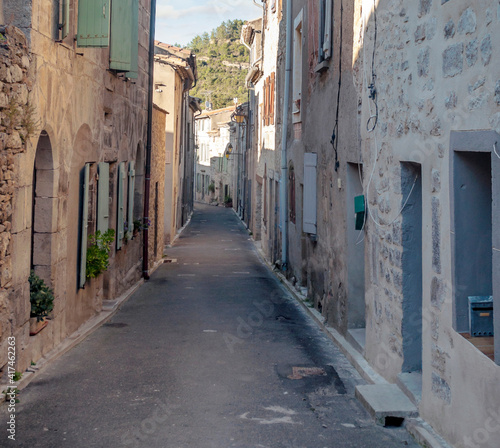 Stone houses in France