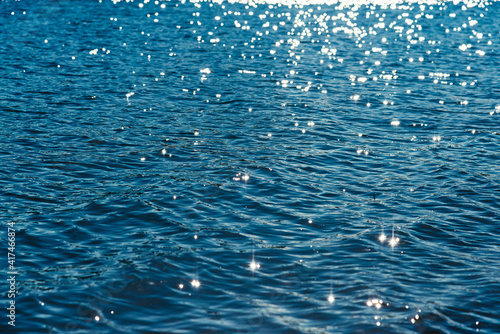 Canvas Print sea sparkles